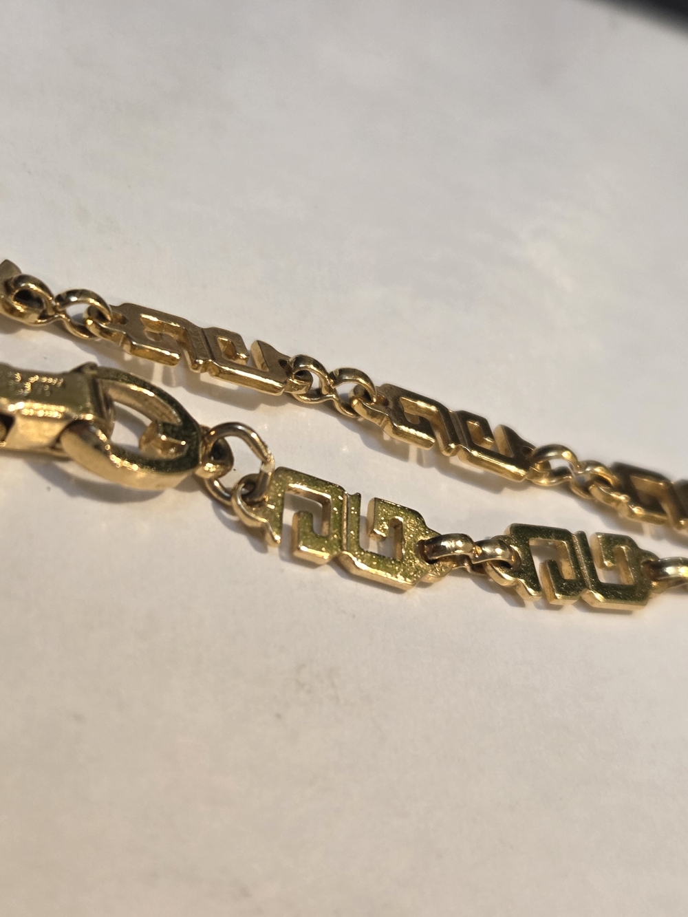 Givenchy Gold-Tone Greek Key Link Bracelet - Women's Jewelry